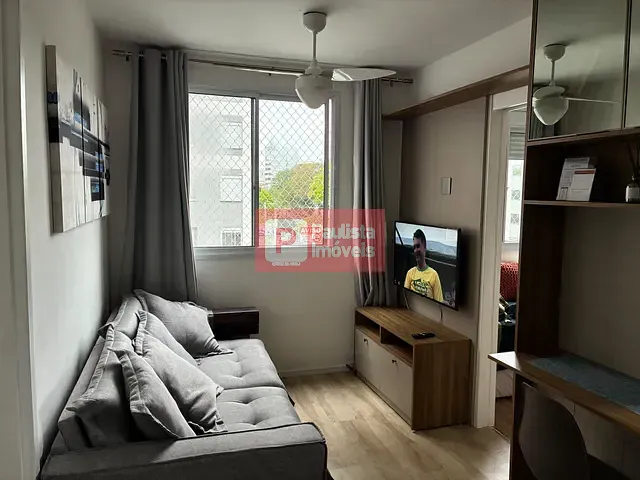 Apartamento 2 quartos e 1 banheiro, para alugar, no bairro Santo Amaro em São Paulo