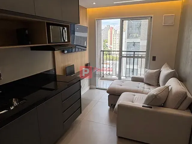 Apartamento 1 quarto e 1 banheiro, para alugar, no bairro Vila Olímpia em São Paulo