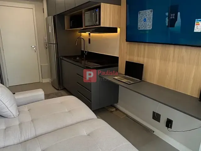 Apartamento 1 quarto e 1 banheiro, para alugar, no bairro Vila Olímpia em São Paulo