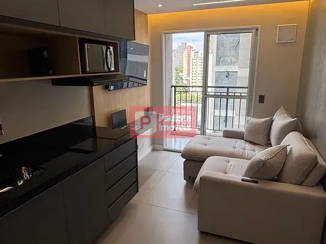 Apartamento 1 quarto e 1 banheiro, para alugar, no bairro Vila Olímpia em São Paulo