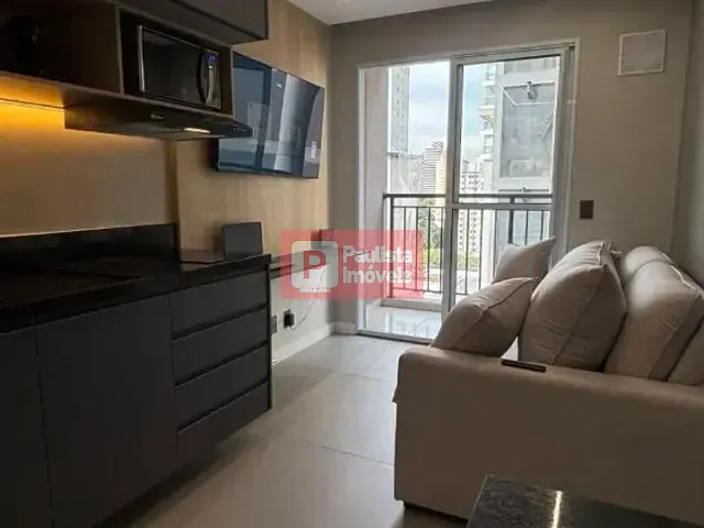 Apartamento 1 quarto e 1 banheiro, para alugar, no bairro Vila Olímpia em São Paulo