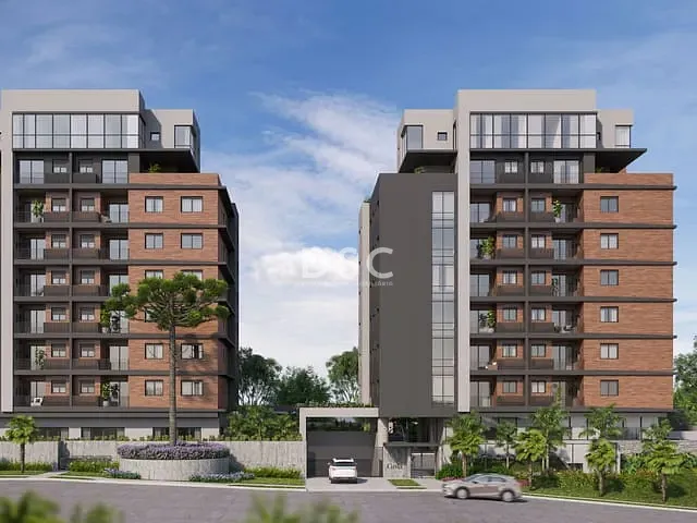 Apartamento com 75m² 2 quartos e 1 banheiro, à venda, no bairro Cabral em Curitiba