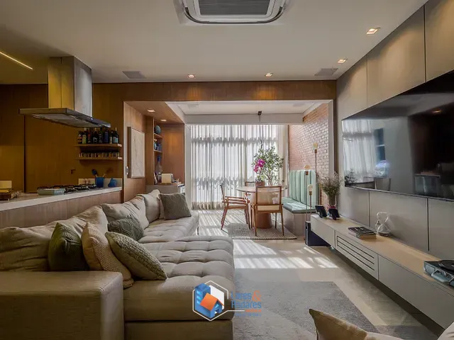 Apartamento com 102m² 2 quartos e 3 banheiros, à venda, no bairro Brooklin em São Paulo