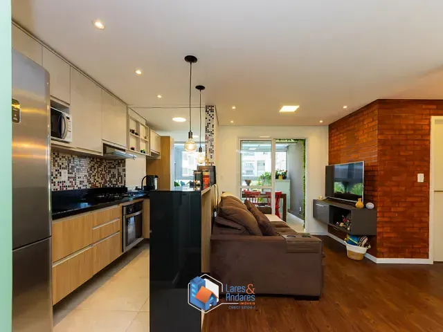 Apartamento com 60m² 2 quartos e 2 banheiros, à venda, no bairro Brooklin em São Paulo