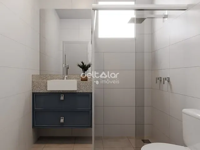 Apartamento com 55m² 2 quartos e 2 banheiros, à venda, no bairro Santa Branca em Belo Horizonte