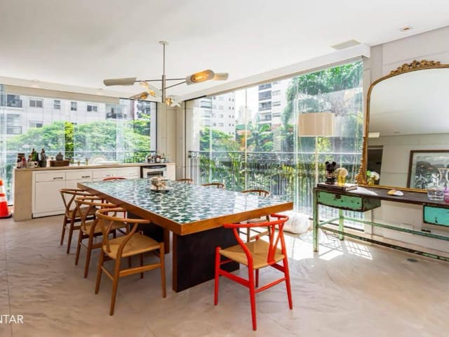 Apartamento com 393m² 4 quartos e 6 banheiros, à venda, no bairro Indianópolis em São Paulo