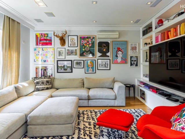 Apartamento com 393m² 4 quartos e 6 banheiros, à venda, no bairro Indianópolis em São Paulo