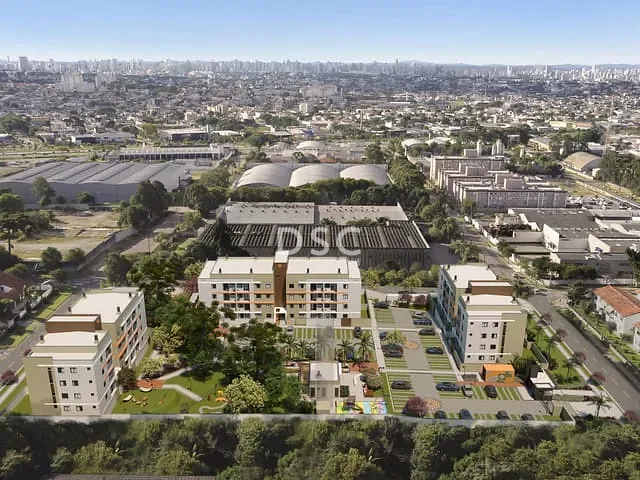 Apartamento 3 quartos e 1 banheiro, à venda, no bairro Hauer em Curitiba