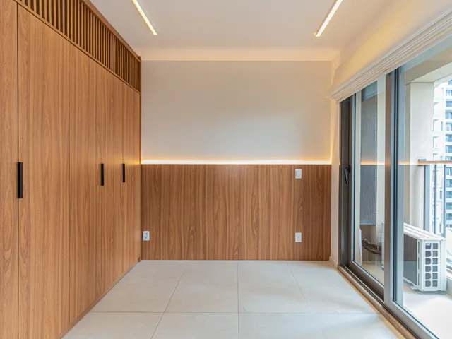 Foto do Apartamento - Apartamento para venda em Campo Belo com 1 quarto, sendo 1 suíte, 25m² | Lares e Andares Imóveis