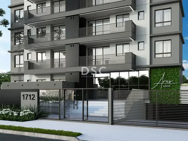 Apartamento 2 quartos e 1 banheiro, à venda, no bairro Centro em Curitiba