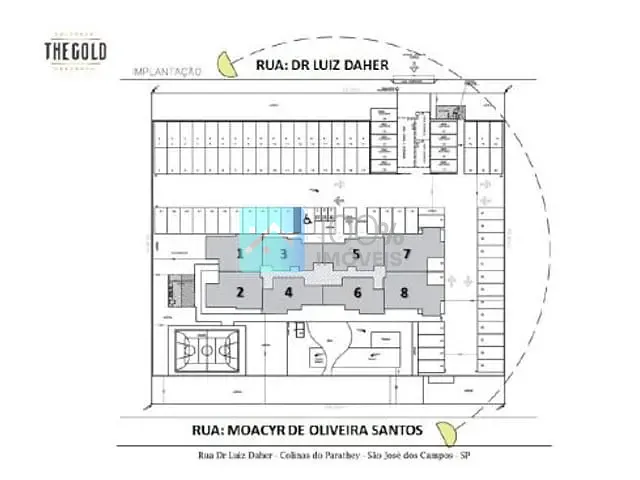 Apartamento com 70m² 3 quartos e 2 banheiros, à venda, no bairro Condomínio Residencial Colinas do Paratehy em São José dos Campos