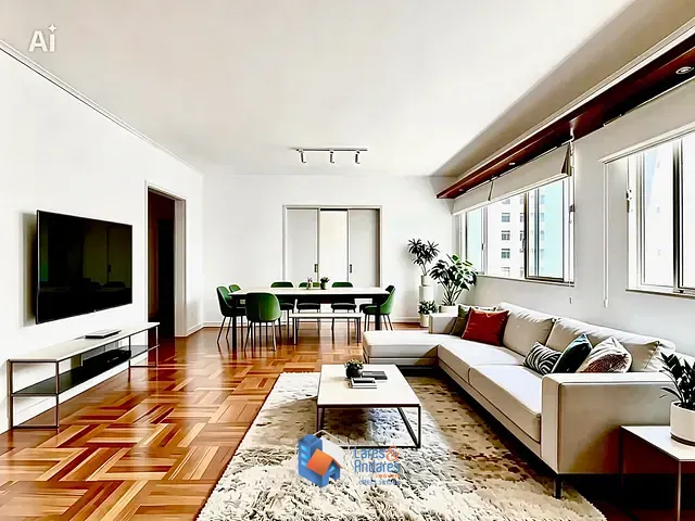 Apartamento com 179m² 3 quartos e 3 banheiros, à venda, no bairro Jardim Paulista em São Paulo