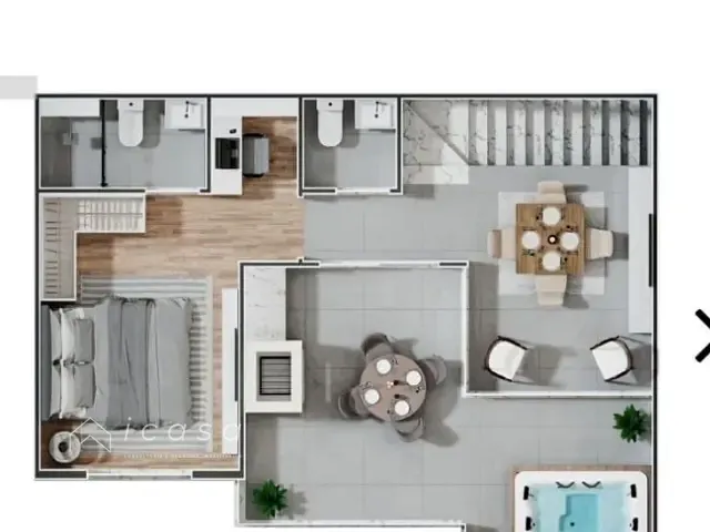 Apartamento com 92m² 3 quartos e 4 banheiros, à venda, no bairro Vila Antônio Augusto Luiz em Caçapava