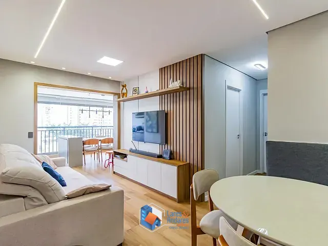 Apartamento com 94m² 3 quartos e 2 banheiros, à venda, no bairro Brooklin em São Paulo