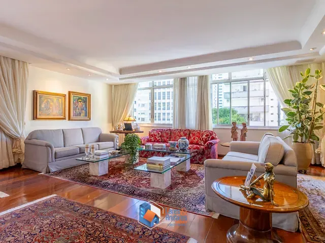 Apartamento com 380m² 4 quartos e 4 banheiros, à venda, no bairro Higienopolis em São Paulo