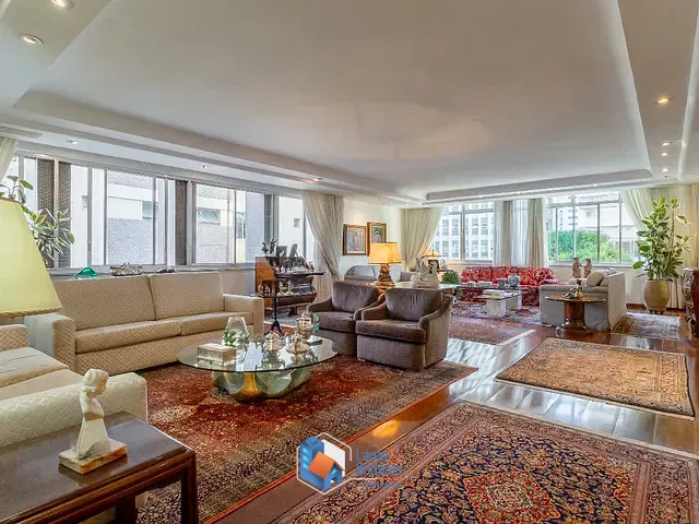 Apartamento com 380m² 4 quartos e 4 banheiros, à venda, no bairro Higienopolis em São Paulo