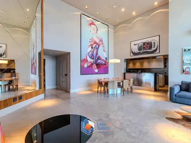 Apartamento com 192m² 4 quartos e 6 banheiros, à venda, no bairro Brooklin em São Paulo