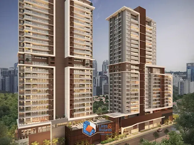 Apartamento com 88m² 2 quartos e 3 banheiros, à venda, no bairro Brooklin Paulista em São Paulo
