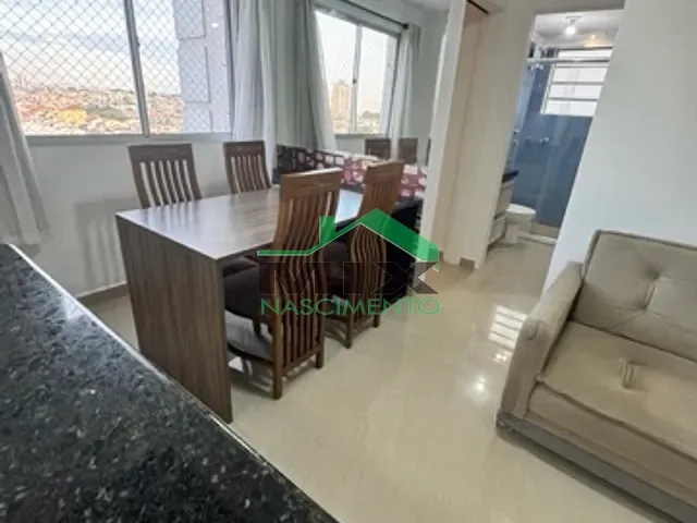 Apartamento com 48m² 2 quartos e 1 banheiro, à venda ou para alugar, no bairro Taboão em São Bernardo do Campo