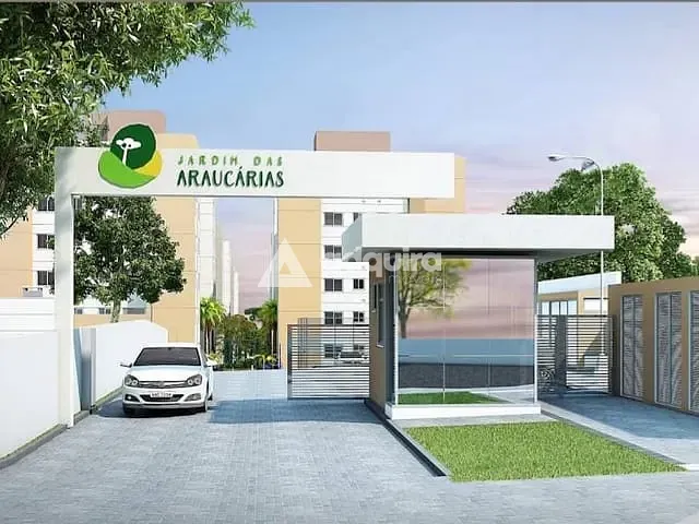 Apartamento 2 quartos e 1 banheiro, à venda, no bairro Uvaranas em Ponta Grossa