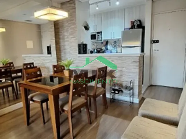 Apartamento com 72m² 3 quartos e 1 banheiro, para alugar, no bairro Jardim Borborema em São Bernardo do Campo
