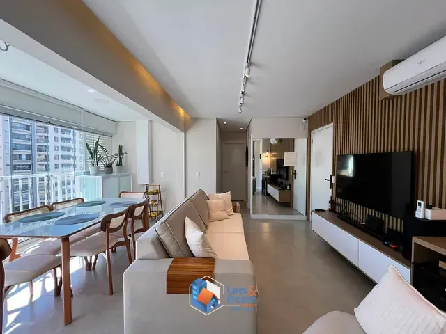 Apartamento com 65m² 2 quartos e 2 banheiros, à venda, no bairro Brooklin Paulista em São Paulo