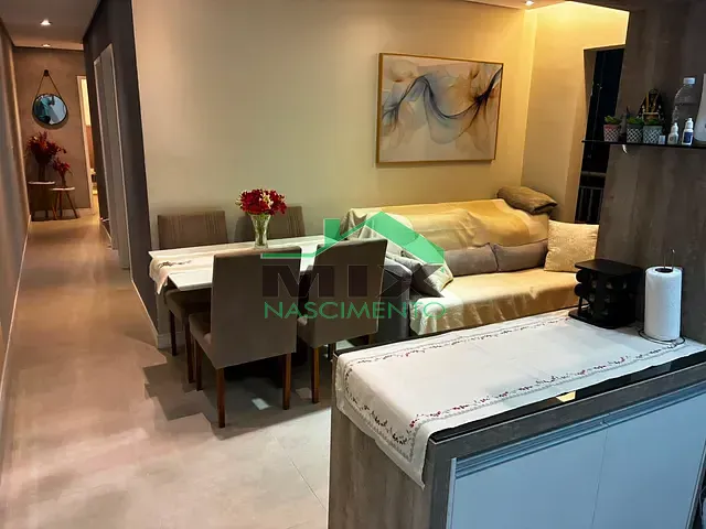 Apartamento com 76m² 3 quartos e 2 banheiros, à venda, no bairro Taboão em São Bernardo do Campo