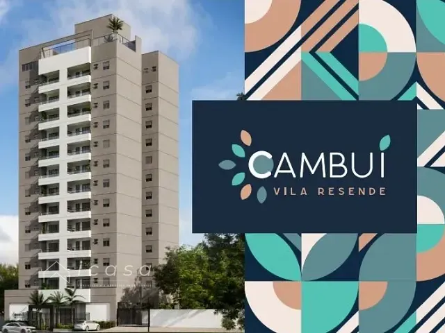 Apartamento com 71m² 2 quartos e 2 banheiros, à venda, no bairro Vila Resende em Caçapava