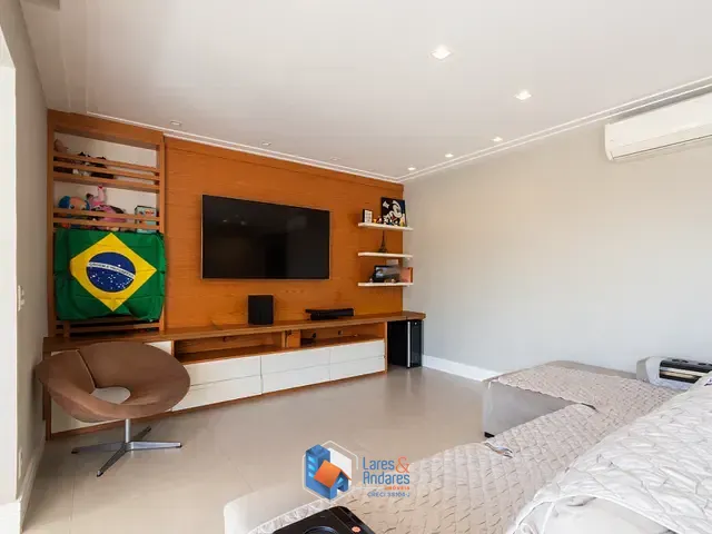 Apartamento com 175m² 4 quartos e 5 banheiros, à venda, no bairro Brooklin em São Paulo