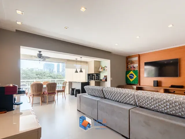 Apartamento com 175m² 4 quartos e 5 banheiros, à venda, no bairro Brooklin em São Paulo