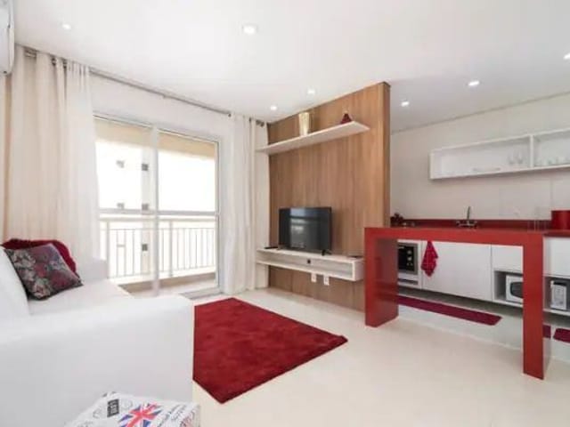 Apartamento com 50m² 1 quarto e 1 banheiro, para alugar, no bairro Alphaville em Barueri