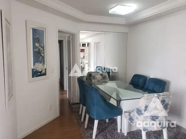 Apartamento com 78m² 3 quartos e 2 banheiros, à venda, no bairro Centro em Ponta Grossa