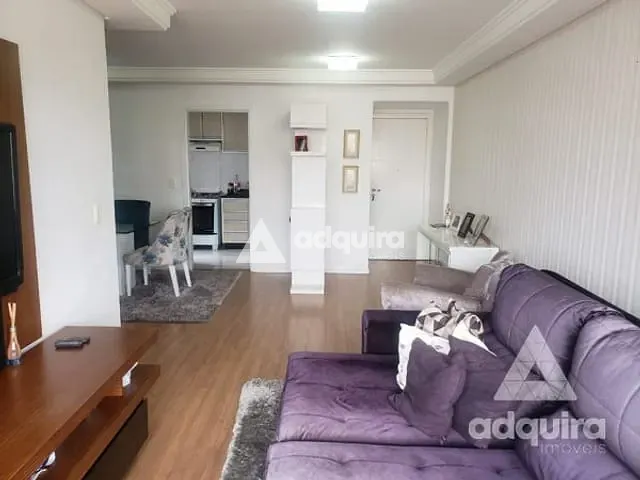 Apartamento com 78m² 3 quartos e 2 banheiros, à venda, no bairro Centro em Ponta Grossa