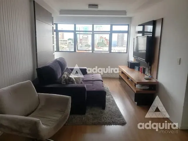 Apartamento com 78m² 3 quartos e 2 banheiros, à venda, no bairro Centro em Ponta Grossa