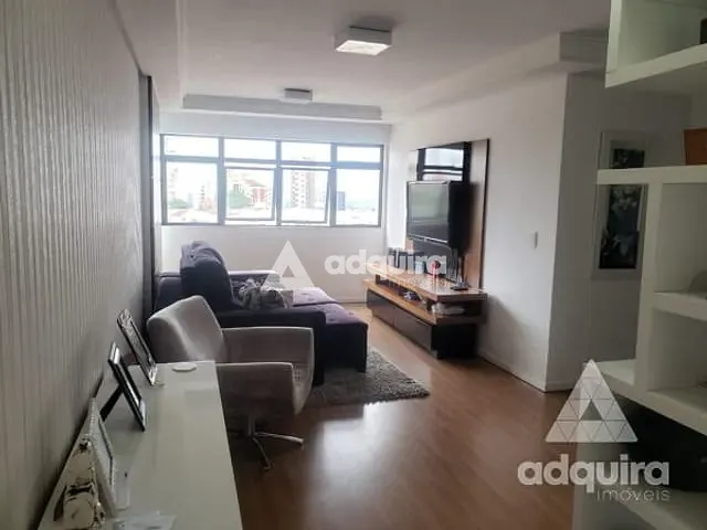 Apartamento com 78m² 3 quartos e 2 banheiros, à venda, no bairro Centro em Ponta Grossa