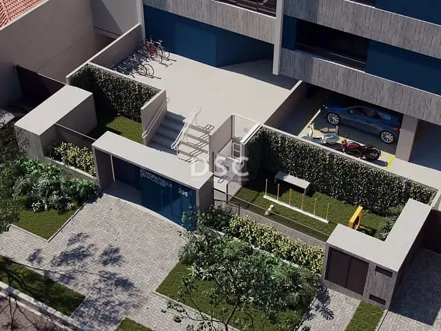 Apartamento com 32m², à venda, no bairro Bacacheri em Curitiba