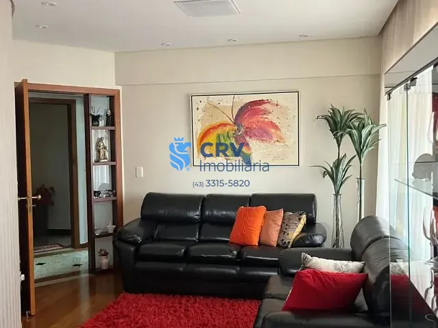 Apartamento com 188m² 3 quartos e 4 banheiros, à venda, no bairro Centro em Londrina