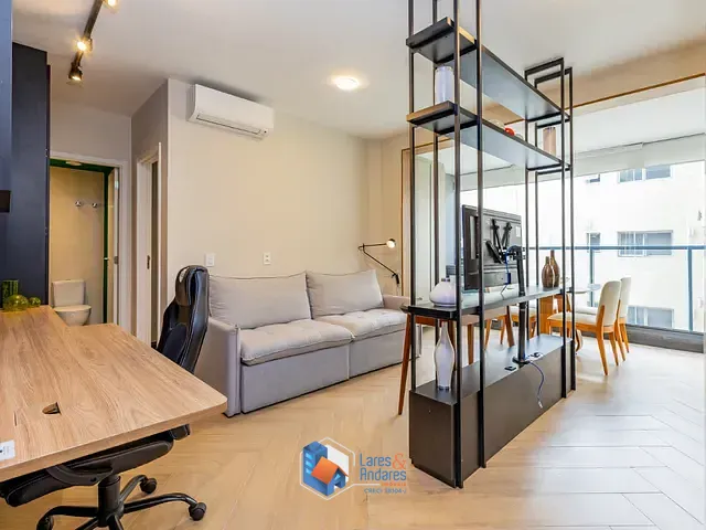 Apartamento com 90m² 1 quarto e 2 banheiros, à venda, no bairro Campo Belo em São Paulo