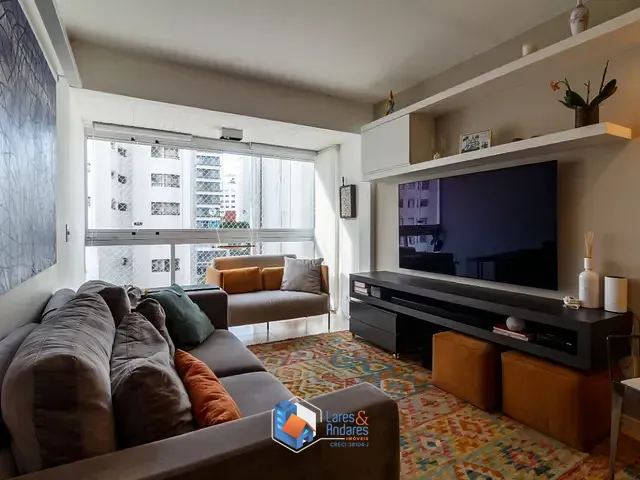 Apartamento com 97m² 3 quartos e 3 banheiros, à venda, no bairro Vila Nova Conceição em São Paulo