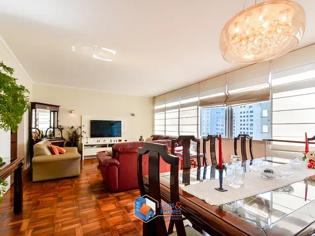 Apartamento com 180m² 3 quartos e 2 banheiros, à venda, no bairro Higienópolis em São Paulo