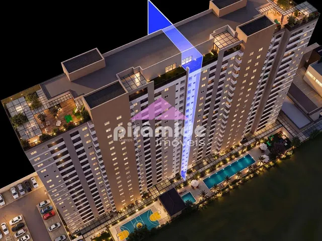 Apartamento com 55m² 2 quartos e 2 banheiros, à venda, no bairro Jardim Sul em São José Dos Campos