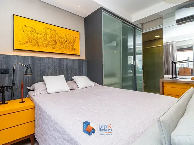 Apartamento com 41m² 1 quarto e 1 banheiro, à venda, no bairro Brooklin Paulista em São Paulo