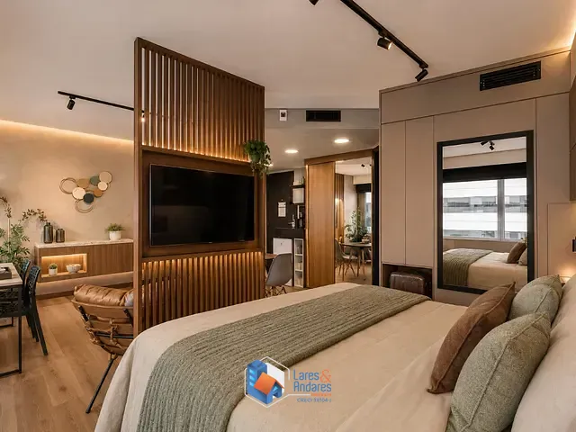 Apartamento com 34m² 1 quarto e 1 banheiro, à venda, no bairro Itaim Bibi em São Paulo