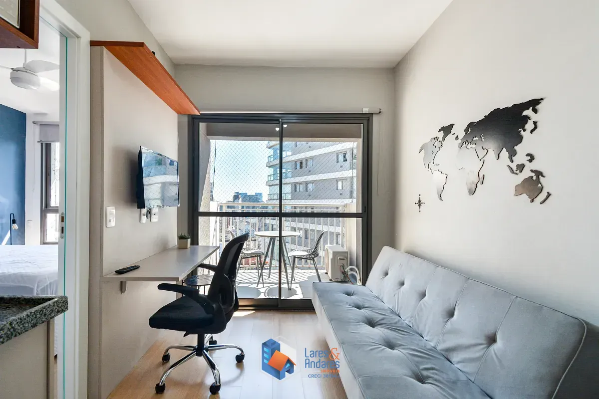 Apartamento, 1 quarto, 27 m² - Foto 1