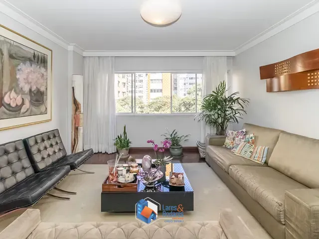 Apartamento com 143m² 3 quartos e 3 banheiros, à venda, no bairro Cerqueira César em São Paulo