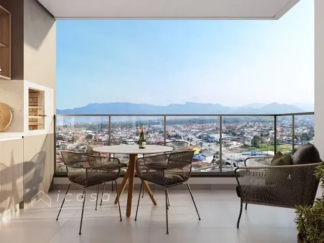 Apartamento 2 quartos e 1 banheiro, à venda, no bairro Praia das Palmeiras em Caraguatatuba