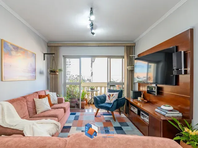 Apartamento com 98m² 3 quartos e 2 banheiros, à venda, no bairro Campo Belo em São Paulo