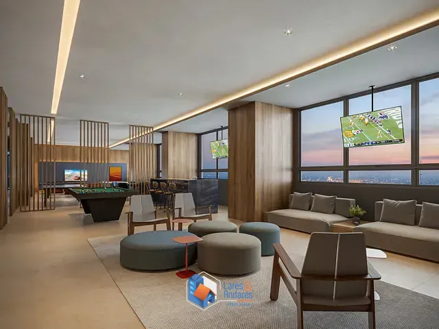 Apartamento com 80m² 3 quartos e 2 banheiros, à venda, no bairro Brooklin Novo em São Paulo