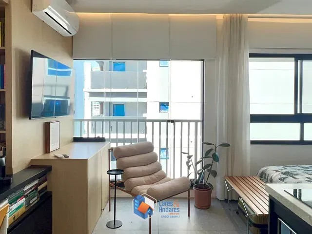 Apartamento com 12587m² 1 quarto e 1 banheiro, à venda, no bairro Pinheiros em São Paulo