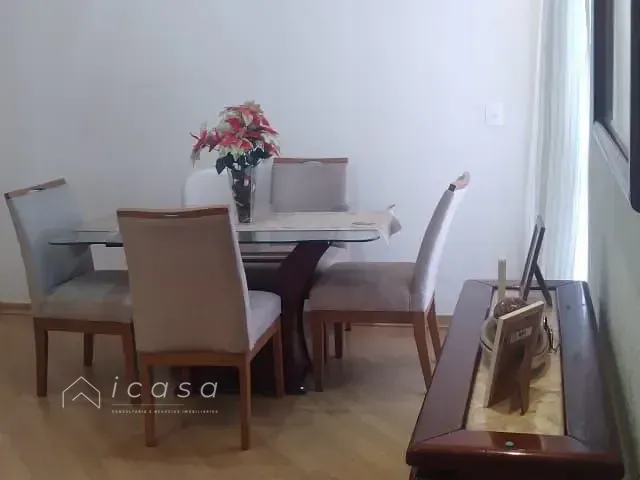 Apartamento com 70m² 3 quartos e 2 banheiros, à venda, no bairro Monte Castelo em São José dos Campos